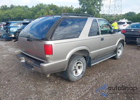 2000 Chevrolet Blazer Ls из США, поврежденный, VIN 1GNCS18W1YK137297